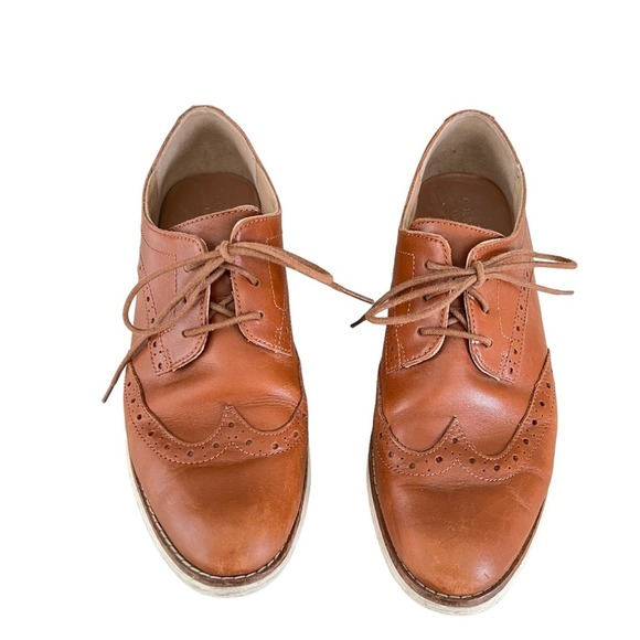 Cole Haan mens wingtip Oxford leather shoes size 8.5B main image 5